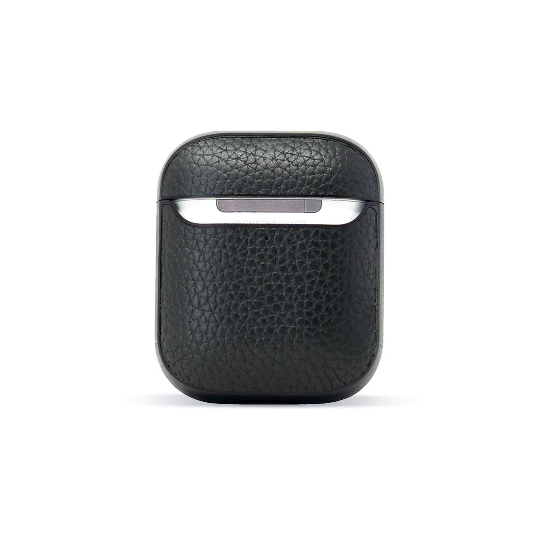 0-black-leather-airpods-gen-1-2-case-3.webp Black Leather AirPods Gen 1 & 2 Case