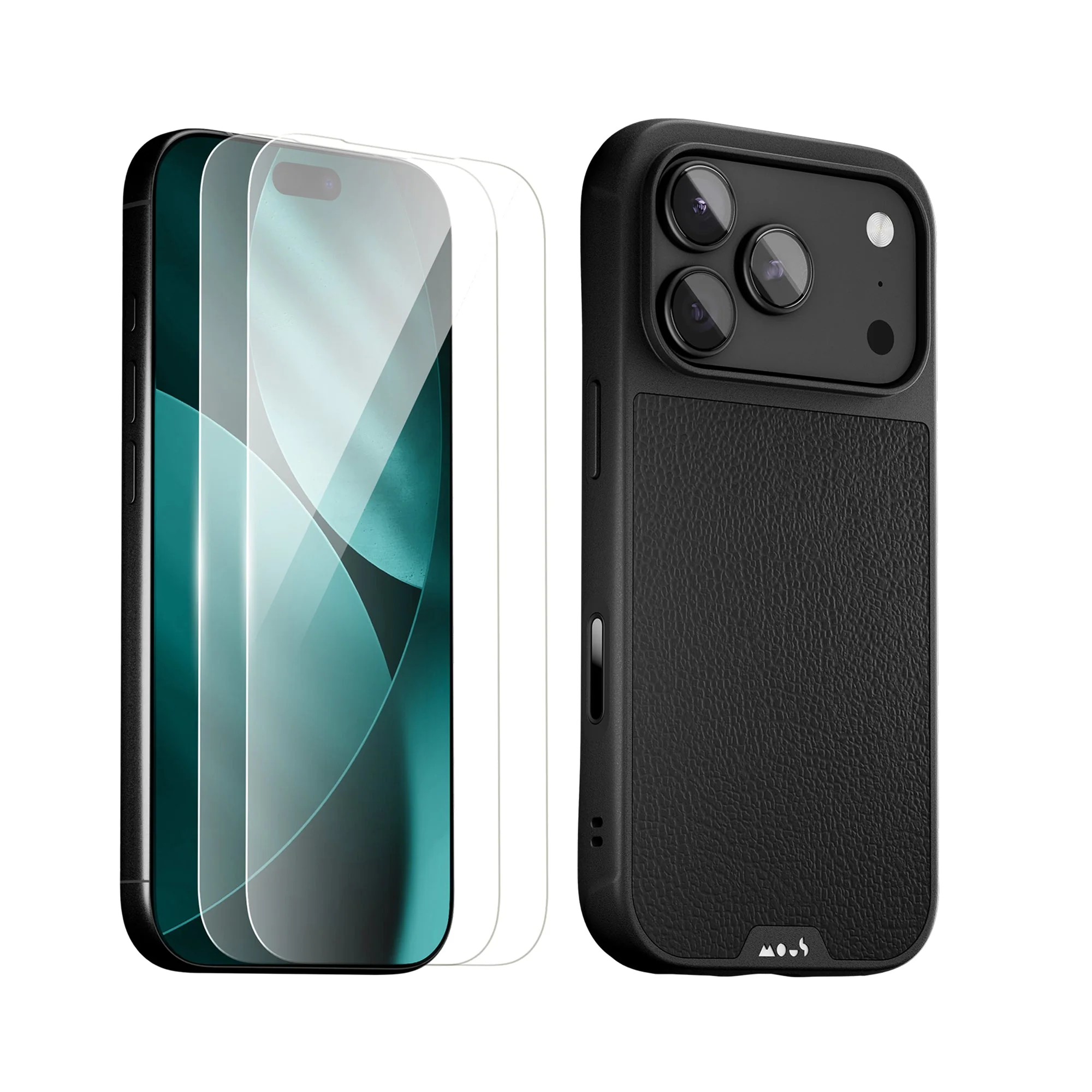 1225-black-leather-protective-case-and-screen-protector-apple-essentials-kit-1.webp Black Leather Protective Case and Screen Protector - Apple Essentials Kit