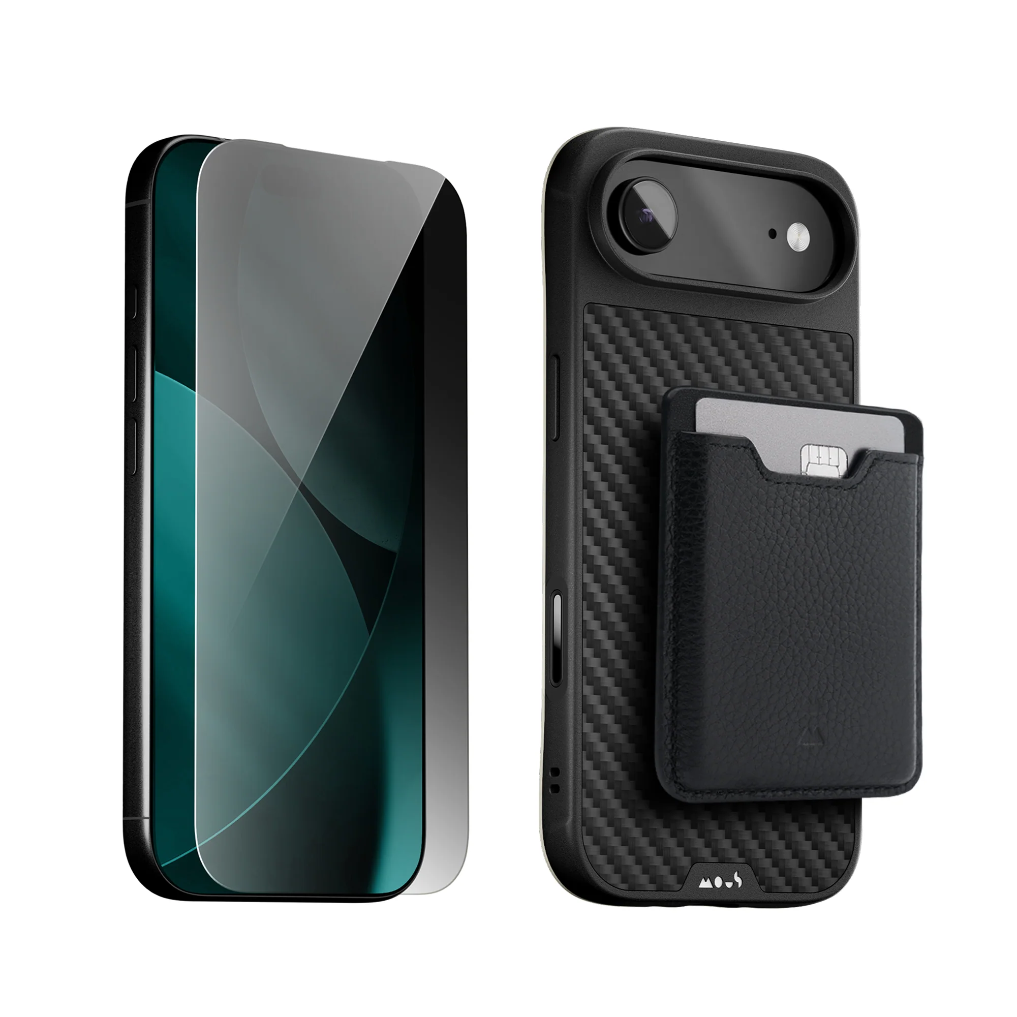 141-aramid-fibre-protective-case-screen-protector-and-card-wallet-apple-starter-kit-3.webp Aramid Fibre Protective Case, Screen Protector and Card Wallet - Apple Starter Kit