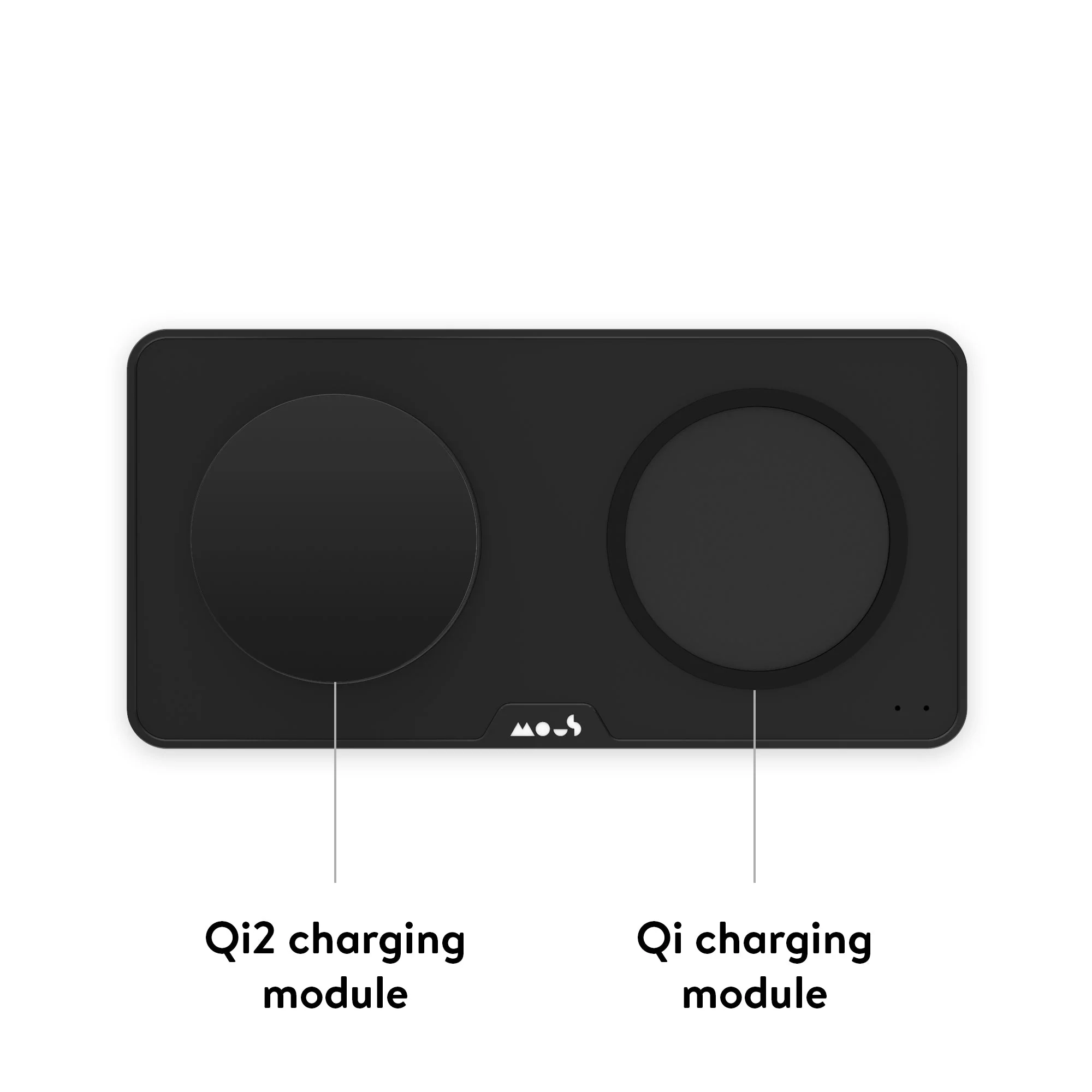 Matte Black Wireless Charging Station